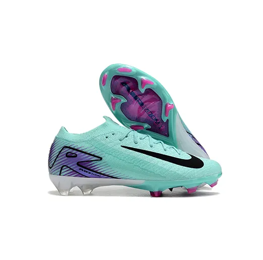 Бутсы Nike Air Zoom Mercurial Vapor 16 Elite FG бирюзовые подростковые