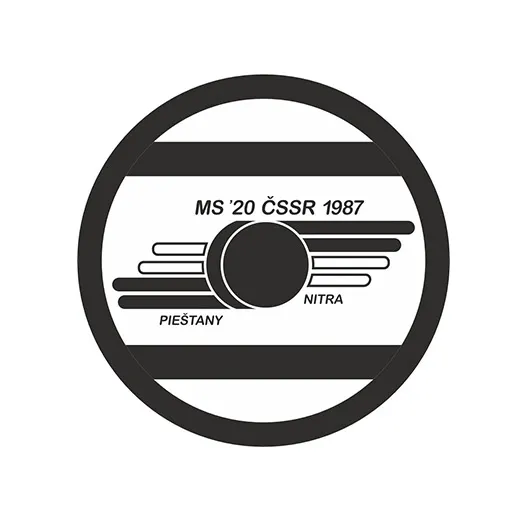 Шайба МЧМ 1987 CSSR 1-ст.