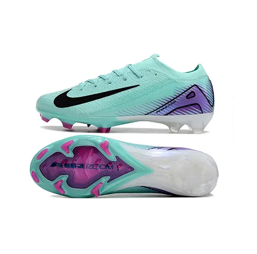 Бутсы Nike Air Zoom Mercurial Vapor 16 Elite FG бирюзовые подростковые
