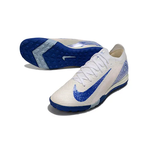 Сороконожки NIKE AIR ZOOM MERCURIAL VAPOR 16 ELITE бело-голубые подростковые