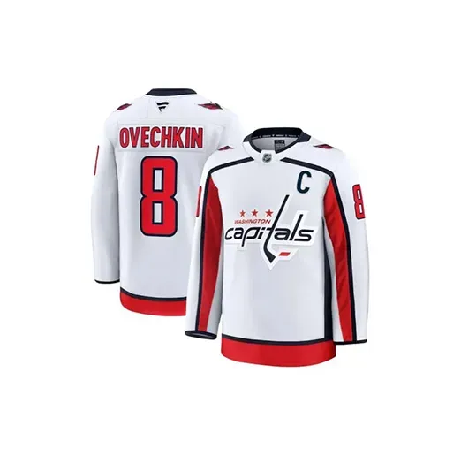 Свитер хокк. Вашингтон №8 OVECHKIN FANATICS белый