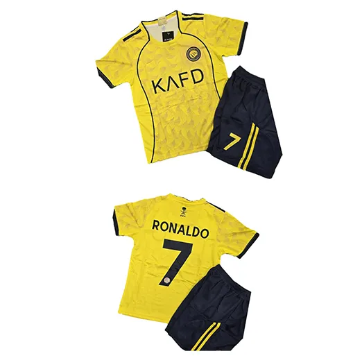 Форма подр. Аль-Наср Ronaldo 25/26 желт.-черн.