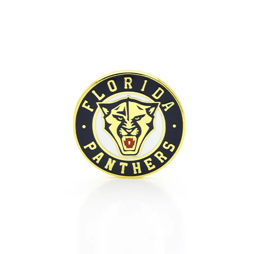 Значок НХЛ Флорида Пантерз Эмблема круглая
