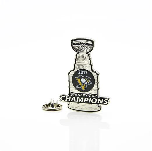 Значок НХЛ Обладатель кубка Стэнли-2017 Питсбург Пингвинз