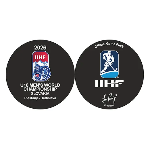 Шайба ЮЧМ 2026 SLOVAKIA U18 2-ст.