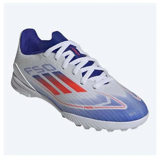 Сороконожки ADIDAS F50 League TF09 бело-синие
