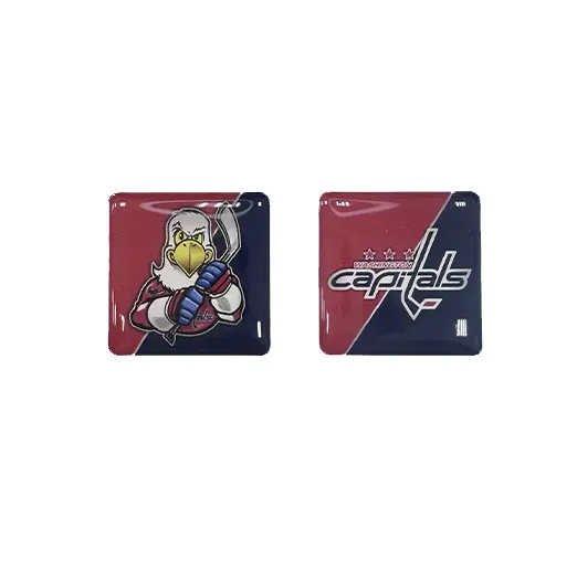 Наклейки на телефон логотип+талисман ХК Washington Capitals