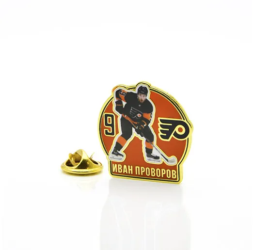 Значок НХЛ Звезда NHL Иван Проворов №9