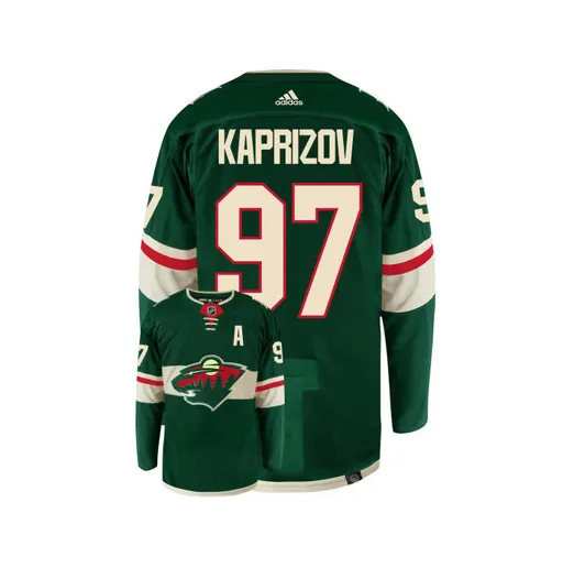 Свитер хокк. Миннесота №97 KAPRIZOV ADIDAS (A) зеленый