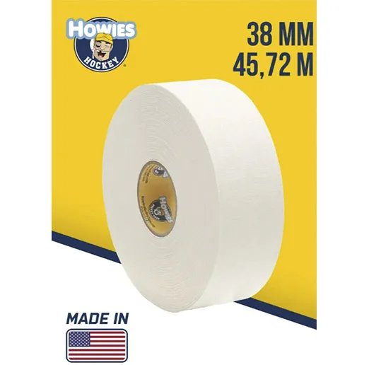 Лента хоккейная Howies 38мм х 45,72м белая