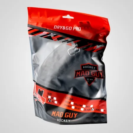 Чехлы для коньков Dry&Go PRO MAD GUY (красный, XL)