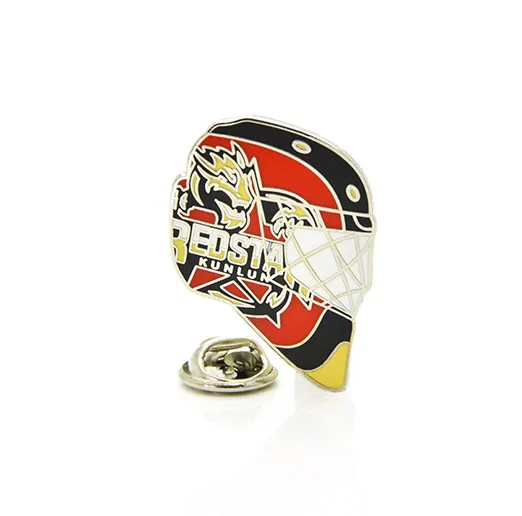 Значок КХЛ Куньлунь Ред Стар Шлем