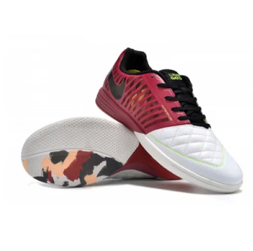 Футзалки Nike Lunar Gato FZL1010 бордово-белые
