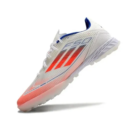 Сороконожки ADIDAS F50 League TF13 бело-красные