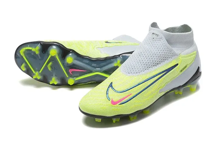 Бутсы Nike PHANTOM GX Elite с носком желтые