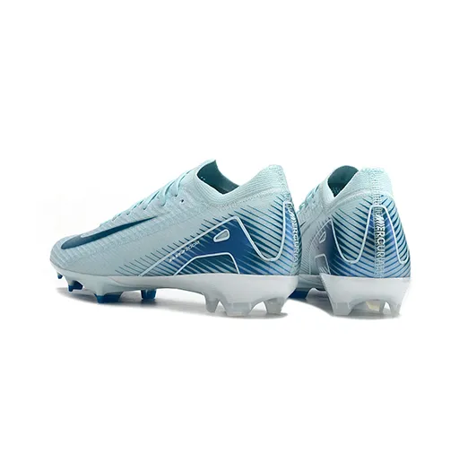 Бутсы Nike Air Zoom Mercurial Vapor 16 Elite FG голубые подростковые