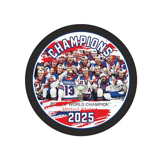 Шайба ЧМ 2025 USA CHAMPIONS с Кубком 1-ст.
