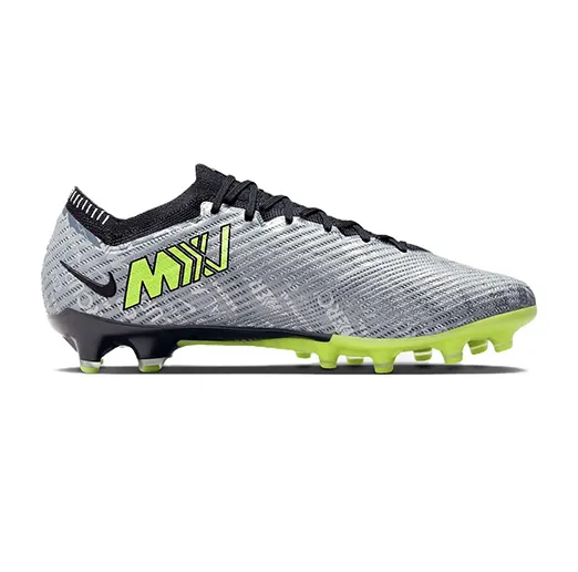 Бутсы Nike Air Zoom Mercurial Vapor 15 Elite AG серебристые