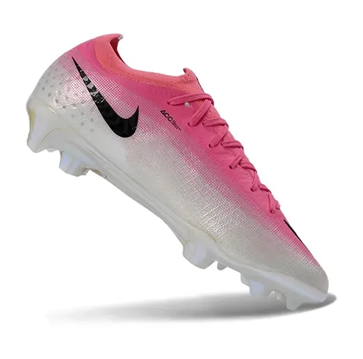 Бутсы Nike Air Zoom Mercurial Vapor 17 Elite FG серебристо-розовые