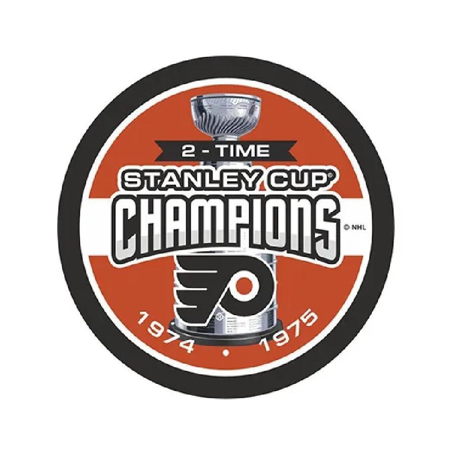 Шайба НХЛ Champions 2-Time Stanley Cup Philadelphia 1-ст.