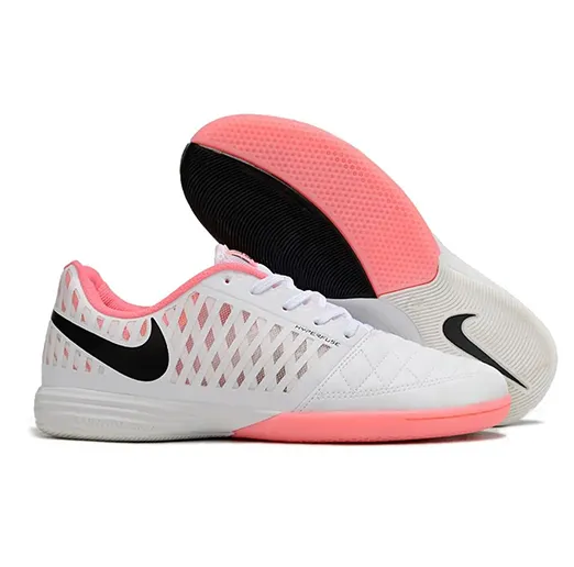 Футзалки Nike Lunar Gato FZL1011 бело-розовые