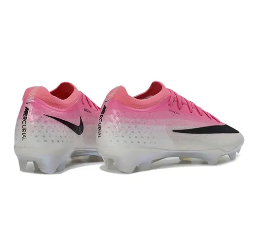 Бутсы Nike Air Zoom Mercurial Vapor 17 Elite FG серебристо-розовые