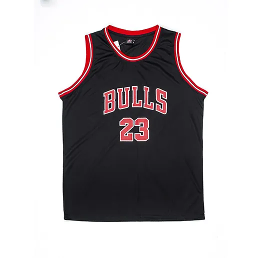 Форма баскетбольная Bulls #23 Jordan черная подростковая