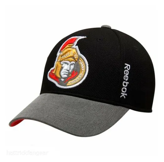 Бейсболка Оттава Reebok 01 Ottawa Senators Playoffs Flex Hat