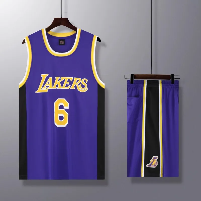 Форма баск. подр. LAKERS #6 JAMES сиреневая
