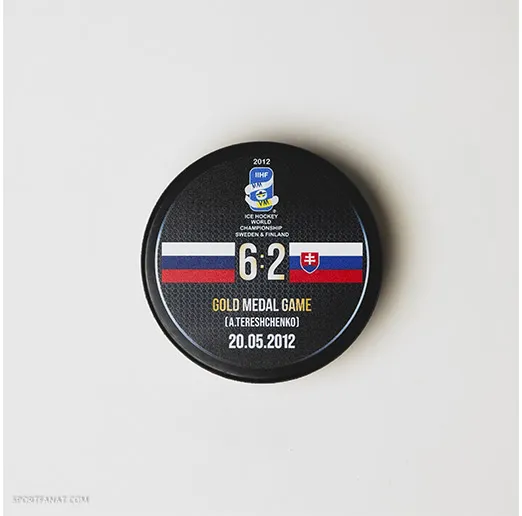 Шайба ЧМ 2012 FINLAND/SWEDEN GOLD MEDAL GAME 1-ст.