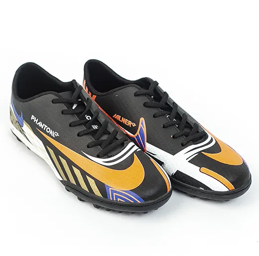 Турфы подр. NIKE PHANTOM черные с бирюз. полос