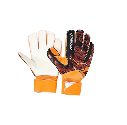 Перчатки вратарские Reusch оранжевые