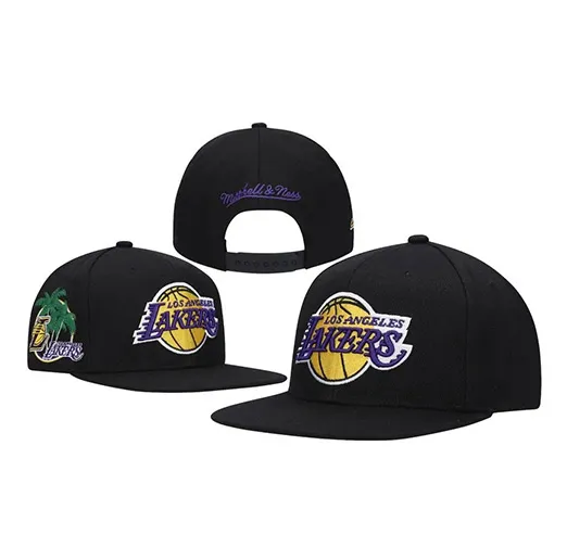 Бейсболка НБА Лейкерс New Era 06 Snapback черная, 56-60