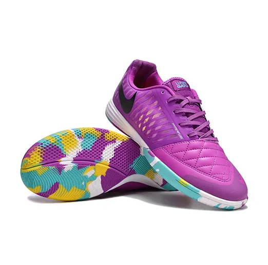 Футзалки Nike Lunar Gato II фиолетовые подростковые