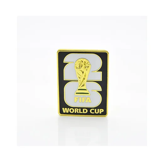 Значок чемпионат мира по футболу 2026 Америка эмблема черная