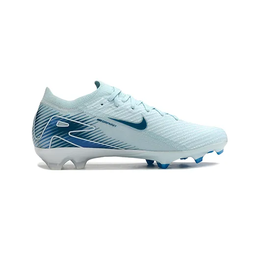 Бутсы Nike Air Zoom Mercurial Vapor 16 Elite FG голубые подростковые