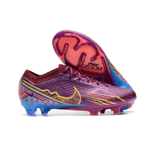 Бутсы Nike Air Zoom Mercurial Vapor 15 Elite FG фиолетовые детские