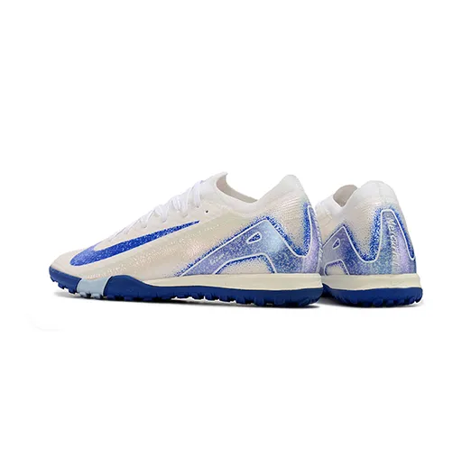 Сороконожки NIKE AIR ZOOM MERCURIAL VAPOR 16 ELITE бело-голубые подростковые