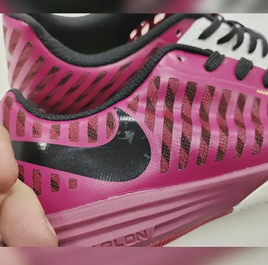 Футзалки Nike Lunar Gato бордово-белые