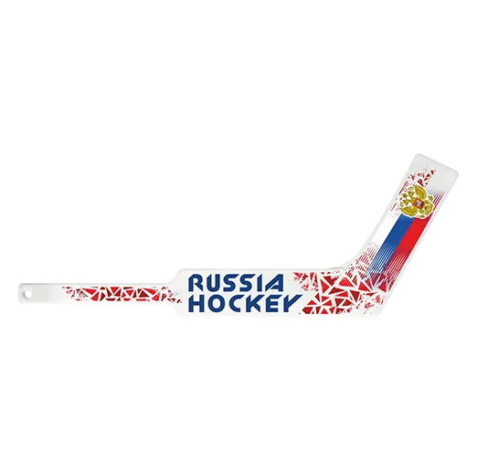 Мини-клюшка вратарская сувенирная 50 см RUSSIA HOCKEY
