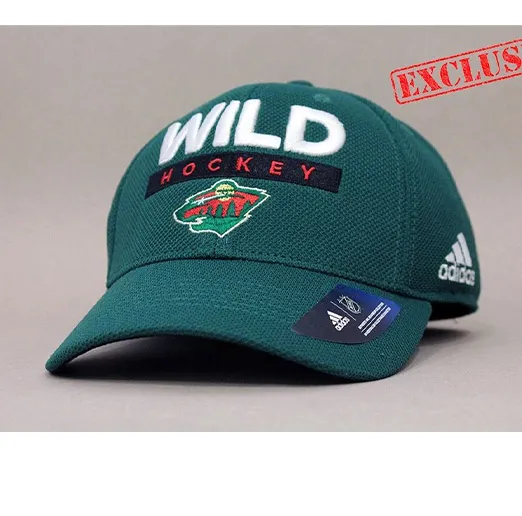 Бейсболка Миннесота Adidas 01 Minnesota Wild Hat 11B8Z