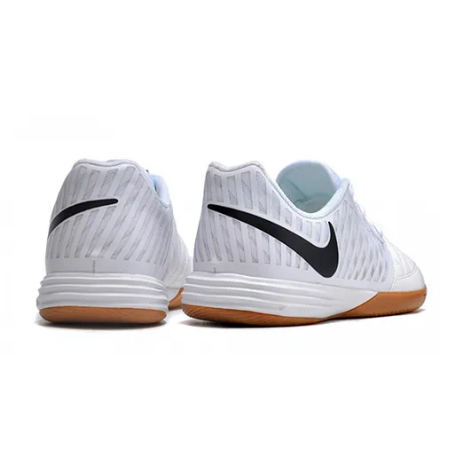 Футзалки Nike Lunar Gato II белые подростковые