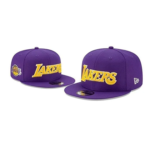 Бейсболка НБА Лейкерс New Era 08 Snapback