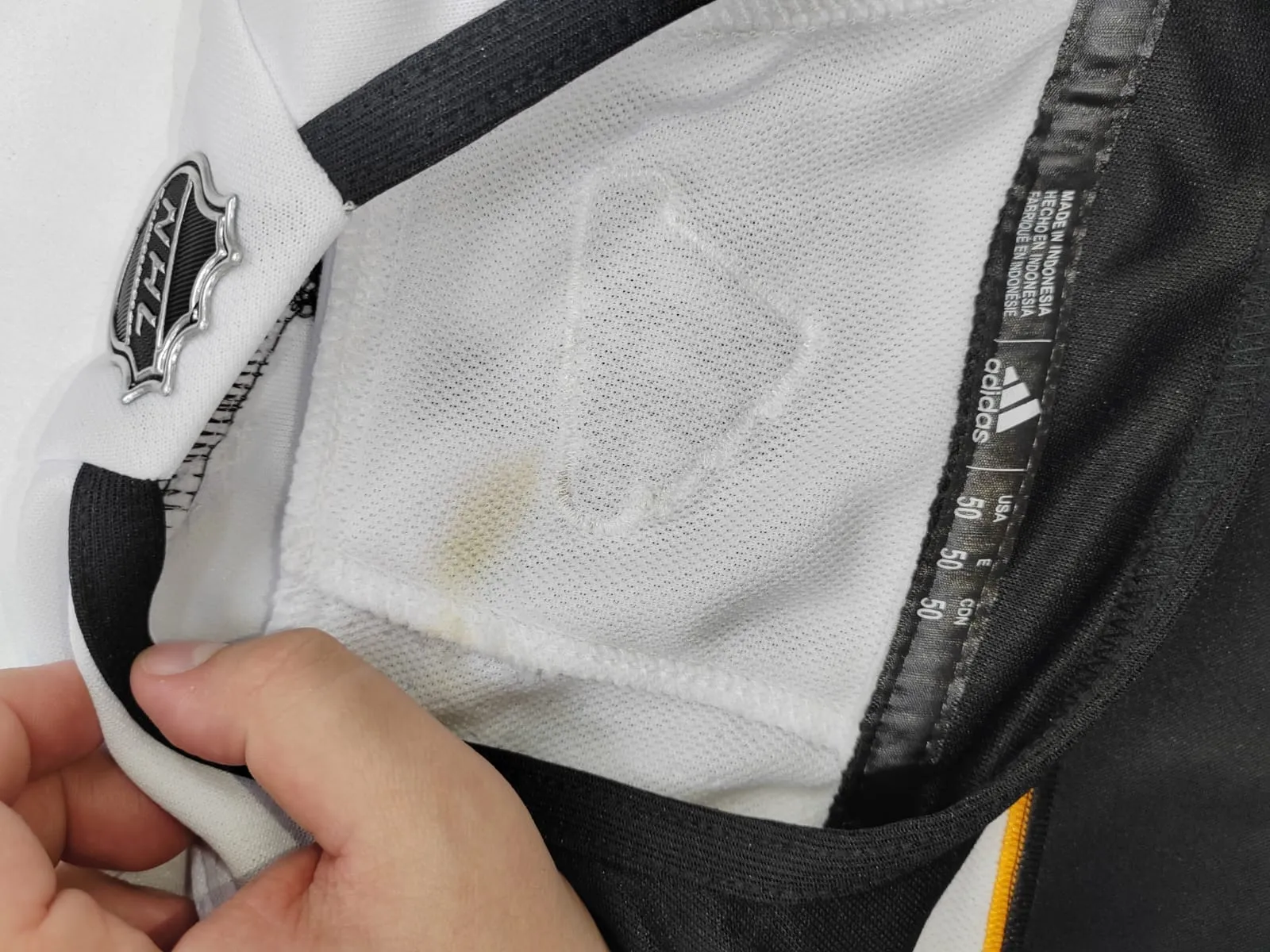Свитер хокк. Питтсбург №71 MALKIN ADIDAS