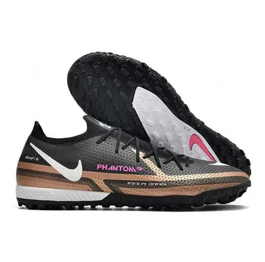 Турфы NIKE PHANTOM GT 2 Elite бронзово-черные