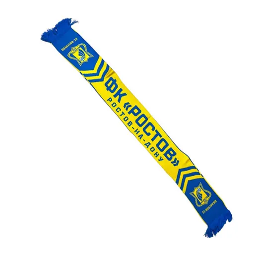 Шарф Ростов желто-синий FC-ROSTOV.RU SCF1001 акриловый