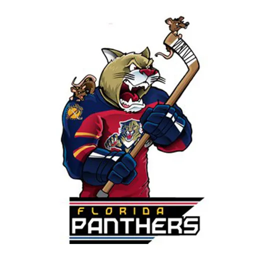 Наклейка Florida Panthers Mascot