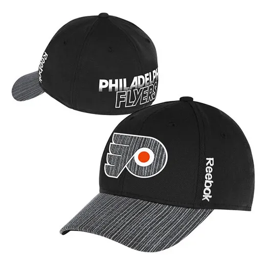 Бейсболка Филадельфия Reebok 103 Philadelphia Flyers Travel Training Flex Hat - Black