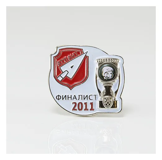 Значок Атлант финалист Кубка Гагарина 2011