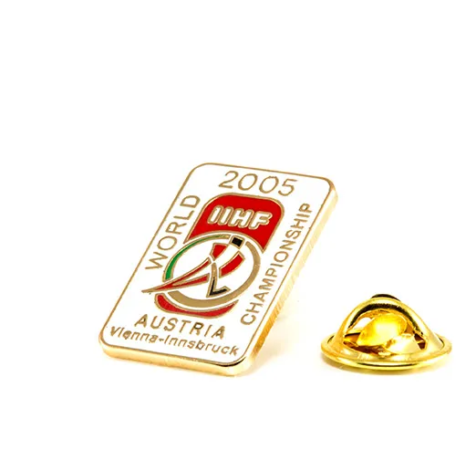 Значок ЧМ 2005 хоккей Австрия